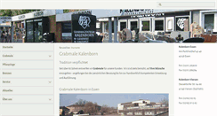 Desktop Screenshot of grabmale-kalenborn.de